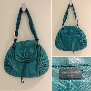 Yves Saint Laurent Vintage Snakeskin Rare Bag🌟